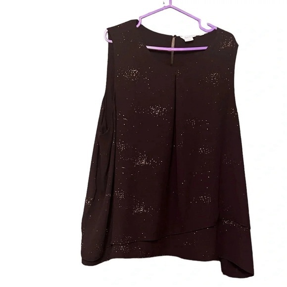 3x black and gold sleeveless top - Picture 5 of 5